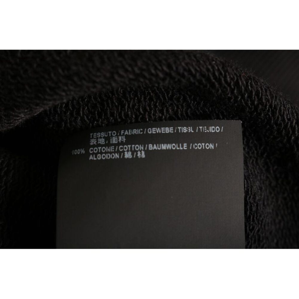 Balenciaga Political Campaign Hoodie in Black Cotton